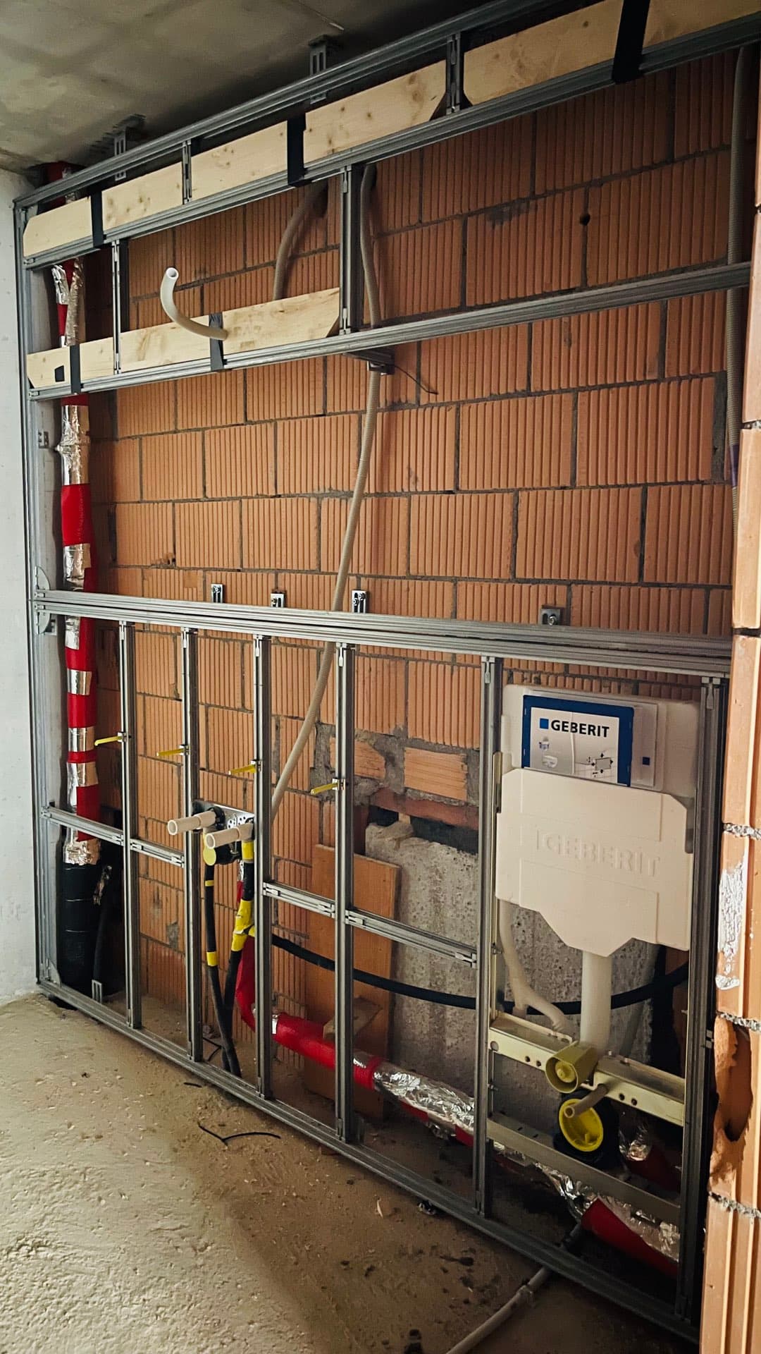 HLKS Vorwand Innenansicht